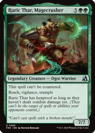 Ruric Thar, Magecrusher  [Reality Fracture]