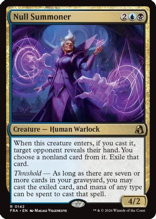 Null Summoner  [Reality Fracture]