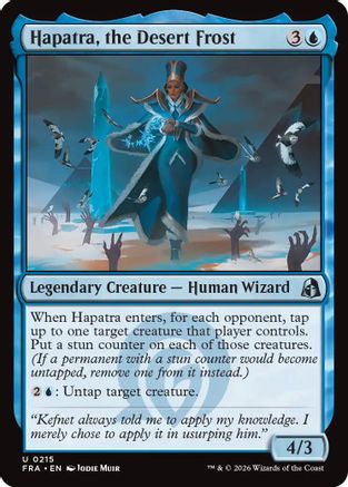 Hapatra, the Desert Frost  [Reality Fracture] Foil
