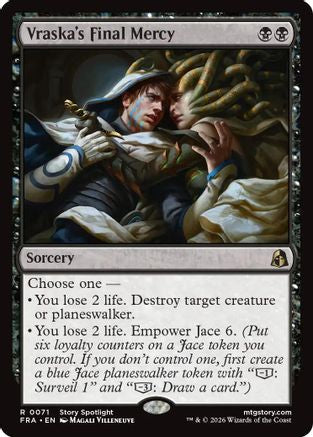 Vraska's Final Mercy  [Reality Fracture] Foil