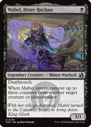 Mabel, Bitter Recluse  [Reality Fracture]