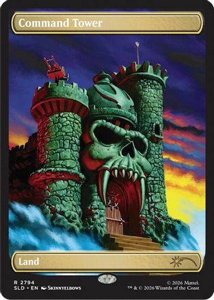 Command Tower (2794)  [Secret Lair Drop Series] Foil