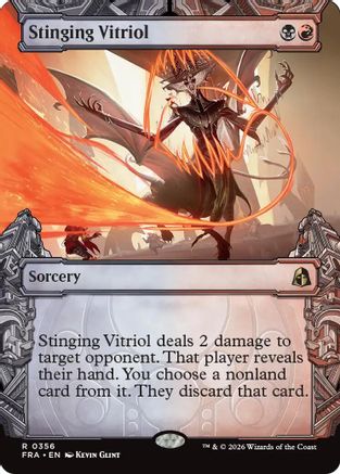 Stinging Vitriol (Showcase)  [Reality Fracture] Foil