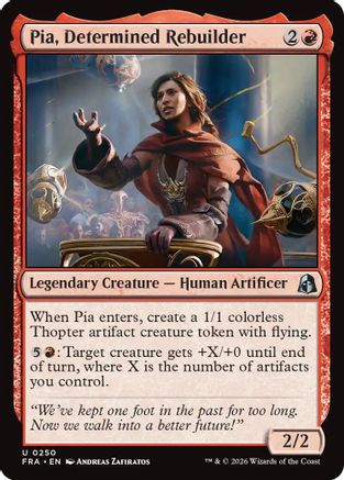 Pia, Determined Rebuilder  [Reality Fracture]