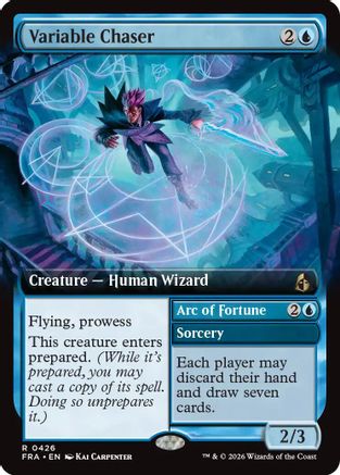 Variable Chaser (Extended Art)  [Reality Fracture] Foil