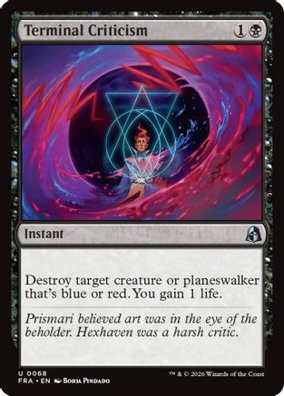 Terminal Criticism  [Reality Fracture] Foil