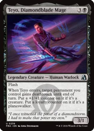 Teyo, Diamondblade Mage  [Reality Fracture]