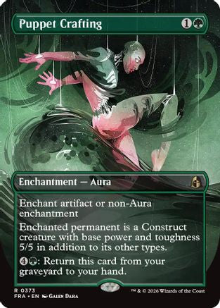 Puppet Crafting (Borderless)  [Reality Fracture] Foil