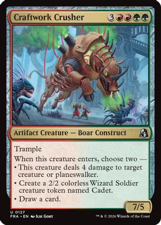 Craftwork Crusher  [Reality Fracture] Foil