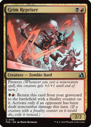 Grim Repriser  [Reality Fracture] Foil