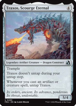 Traxos, Scourge Eternal  [Reality Fracture] Foil