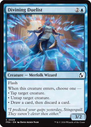 Divining Duelist  [Reality Fracture] Foil
