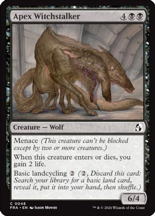 Apex Witchstalker  [Reality Fracture] Foil
