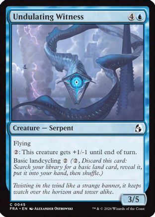 Undulating Witness  [Reality Fracture] Foil