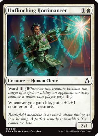 Unflinching Hortimancer  [Reality Fracture] Foil
