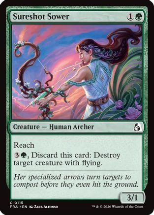Sureshot Sower  [Reality Fracture] Foil
