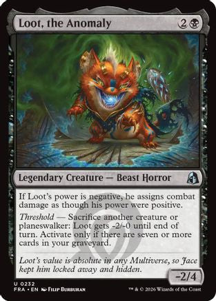 Loot, the Anomaly  [Reality Fracture] Foil
