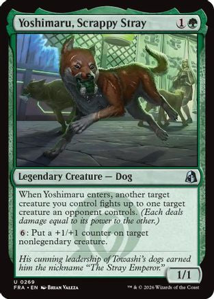 Yoshimaru, Scrappy Stray  [Reality Fracture] Foil