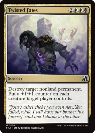 Twisted Fates  [Reality Fracture] Foil