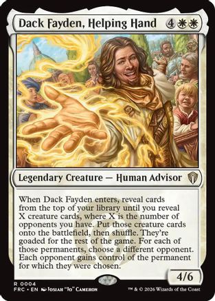 Dack Fayden, Helping Hand  [Commander: Reality Fracture]