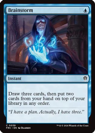 Brainstorm  [Commander: Reality Fracture]