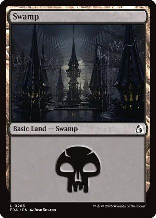 Swamp (0285)  [Reality Fracture] Foil