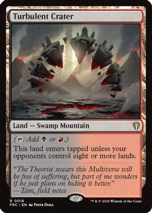 Turbulent Crater  [Commander: Reality Fracture]