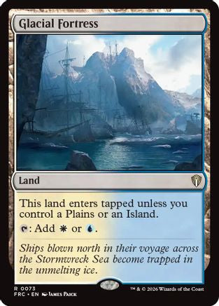 Glacial Fortress  [Commander: Reality Fracture]