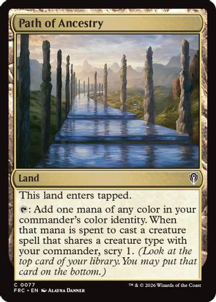 Path of Ancestry  [Commander: Reality Fracture]