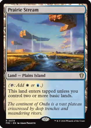 Prairie Stream  [Commander: Reality Fracture]