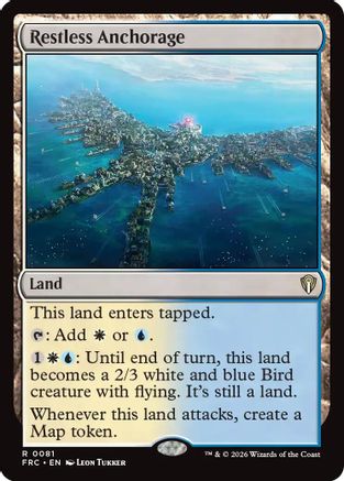 Restless Anchorage  [Commander: Reality Fracture]