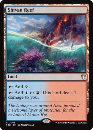 Shivan Reef  [Commander: Reality Fracture]