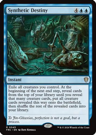Synthetic Destiny  [Commander: Reality Fracture]