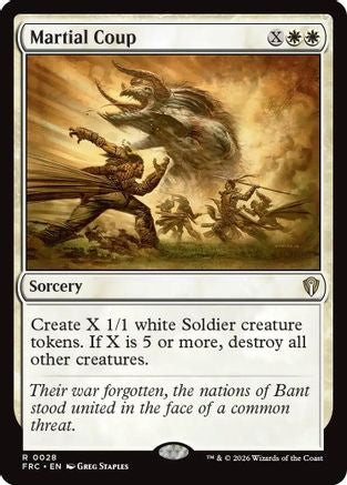 Martial Coup  [Commander: Reality Fracture]
