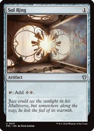 Sol Ring  [Commander: Reality Fracture]