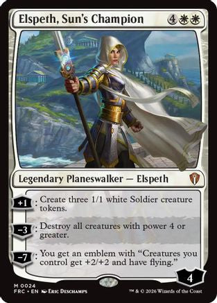 Elspeth, Sun's Champion  [Commander: Reality Fracture]