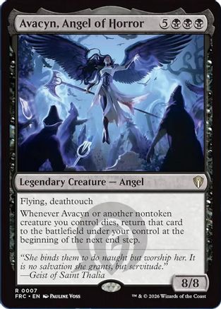Avacyn, Angel of Horror  [Commander: Reality Fracture]