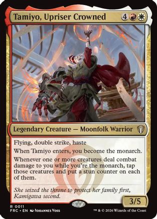 Tamiyo, Upriser Crowned  [Commander: Reality Fracture]