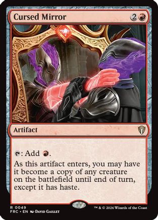 Cursed Mirror  [Commander: Reality Fracture]
