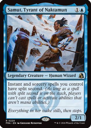 Samut, Tyrant of Naktamun  [Reality Fracture] Foil