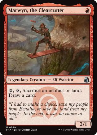 Marwyn, the Clearcutter  [Reality Fracture] Foil