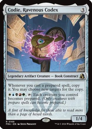 Codie, Ravenous Codex  [Reality Fracture] Foil