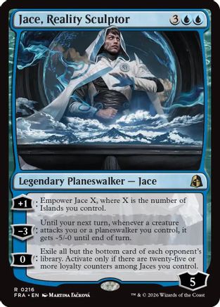 Jace, Reality Sculptor  [Reality Fracture] Foil