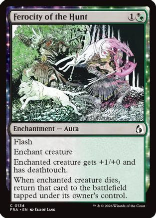Ferocity of the Hunt  [Reality Fracture] Foil