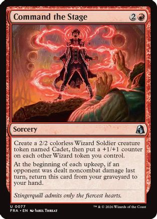 Command the Stage  [Reality Fracture] Foil