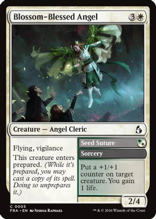 Blossom-Blessed Angel  [Reality Fracture] Foil