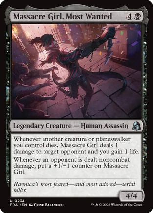 Massacre Girl, Most Wanted  [Reality Fracture]