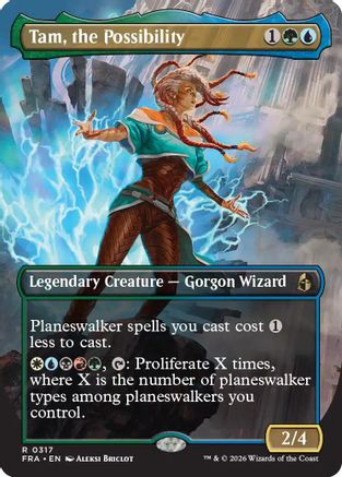 Tam, the Possibility (Borderless)  [Reality Fracture] Foil