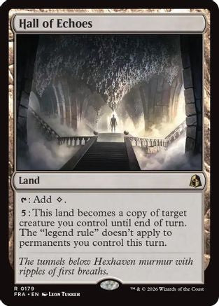 Hall of Echoes  [Reality Fracture] Foil