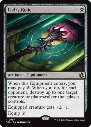 Lich's Relic  [Reality Fracture]